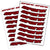 Wheel Parts & Accessories Spank Spank Spank Rim Decals - Red Dark Red