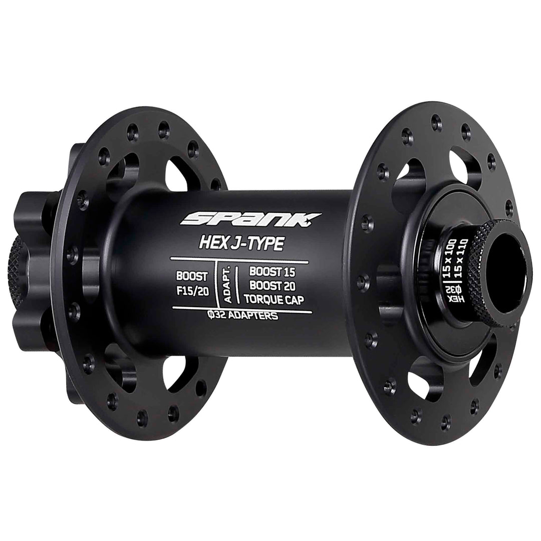 Hubs Spank Spank HEX J-Type 6B Disc Front Hub 32h 15x110mm Dark Slate Gray