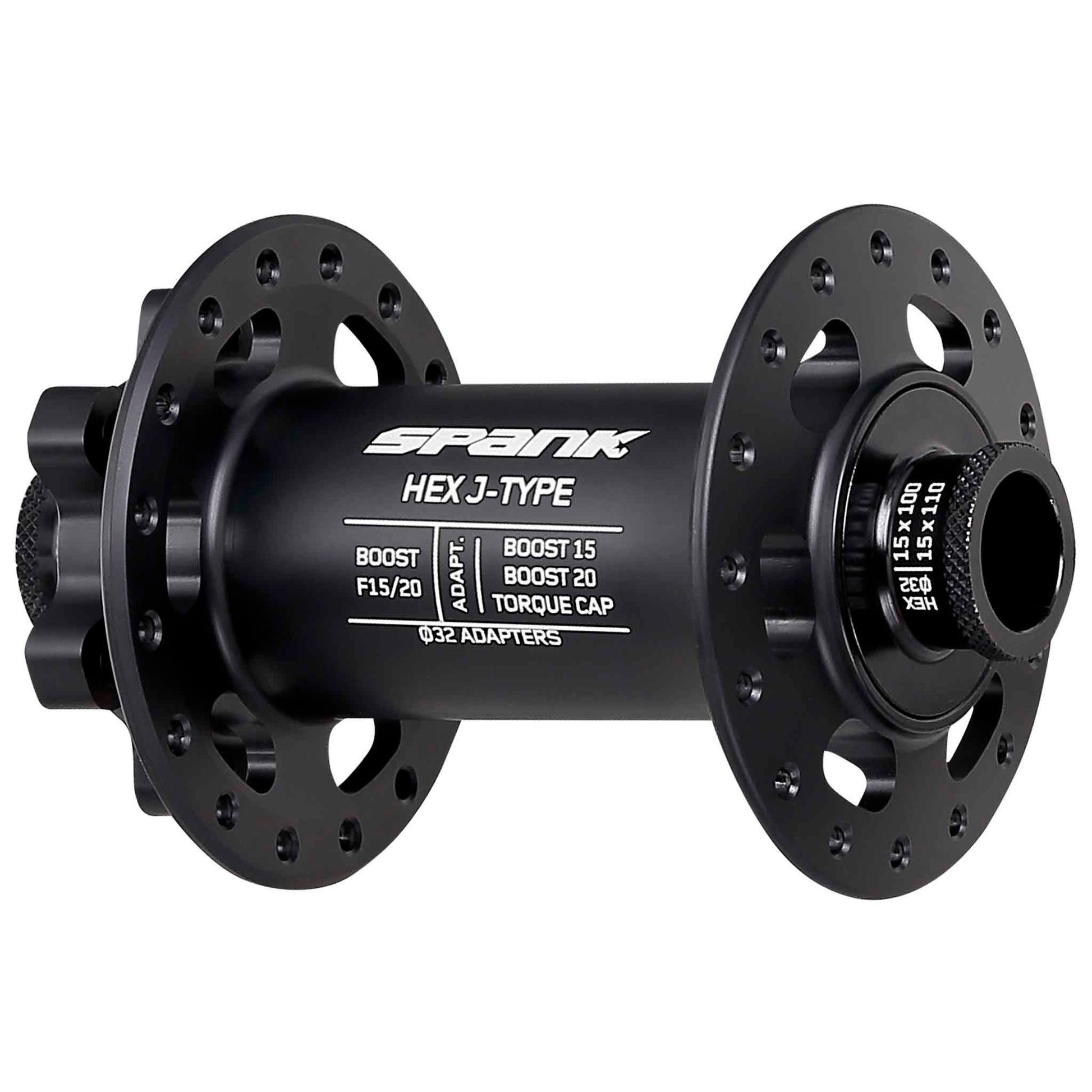 Hubs Spank Spank HEX J-Type 6B Disc Front Hub 32h 15x110mm Dark Slate Gray