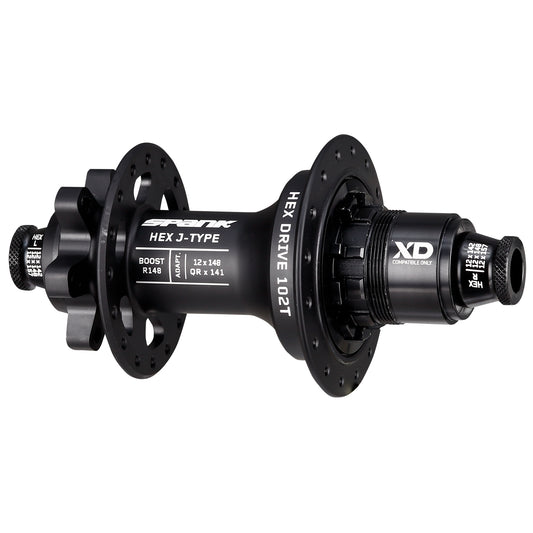 Hubs Spank Spank HEX J-Type 6B Disc Rear Hub 32h 12x148mm XD Dark Slate Gray