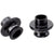 Hub Parts Spank Spank HEX 028 Front Hub End Cap Kit - 12x100mm thru axle Dark Slate Gray