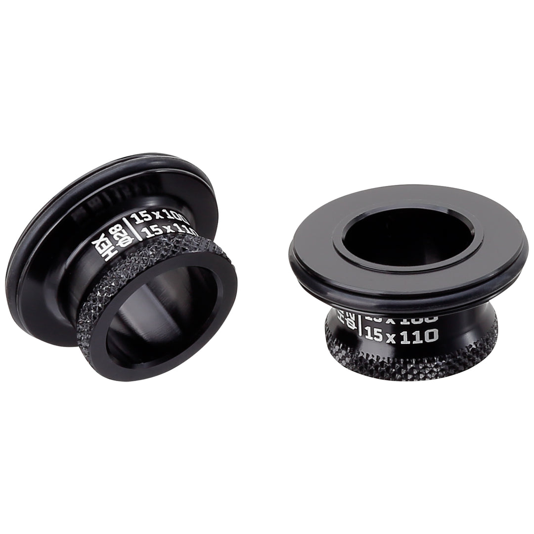 Hub Parts Spank Spank HEX 032 Front Hub End Cap Kit - 15x110 Torque Cap Dark Slate Gray