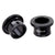 Hub Parts Spank Spank HEX 032 Front Hub End Cap Kit - 20x110mm Boost TA Black
