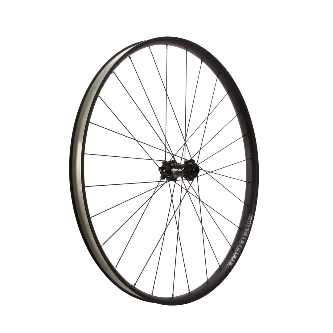 Wheels Sun Ringle SunRingle Duroc 40 Expert 27.5" Front 110x15 Wheel - Black Dark Slate Gray