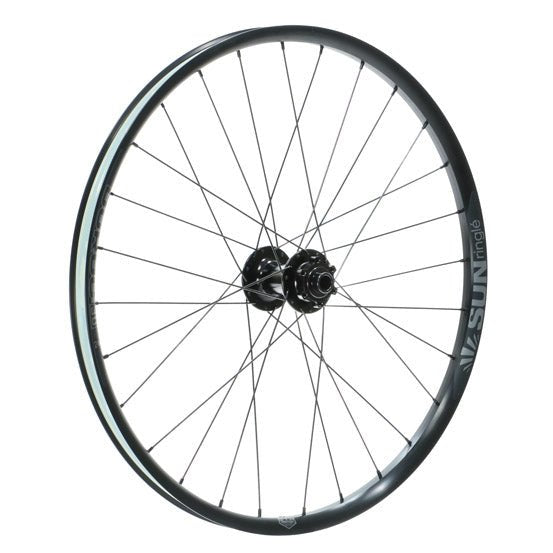 Front Wheel Sun Ringle Sun Ringle Duroc 30 JUNIT Front Wheel - 24" 15/QR x 100mm 6-Bolt Black Dark Slate Gray