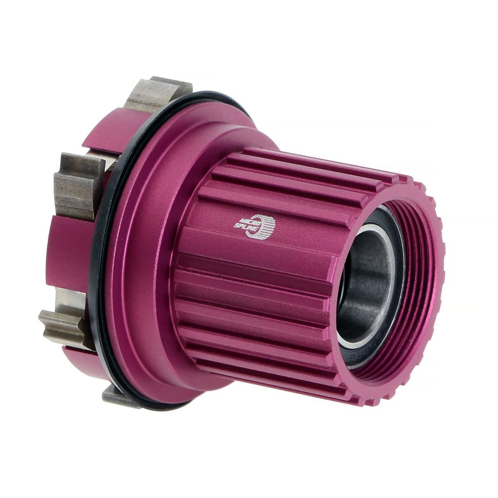 Hub Parts Sun Ringle SunRingle Bubba X Microspline Freehub Body Kit Maroon