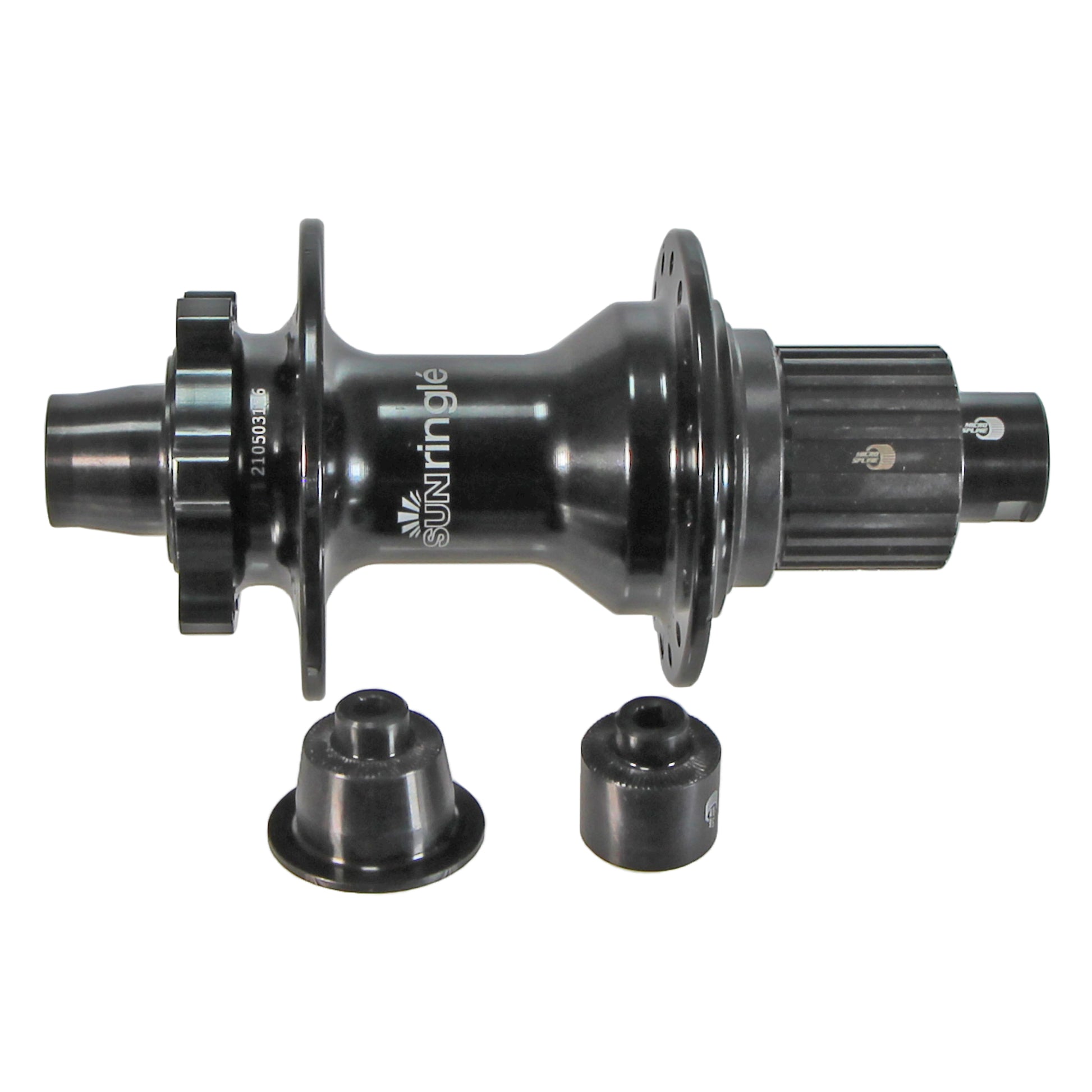 Hubs Sun Ringle SunRingle SRC Disc Rear Hub 32h 135QR/142TA MS (HG+) Blk Dark Slate Gray