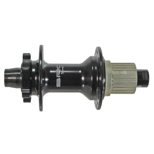 Hubs Sun Ringle SunRingle SRC Disc Rear Hub 28h 148mmTA MS (HG+) Blk Dark Slate Gray