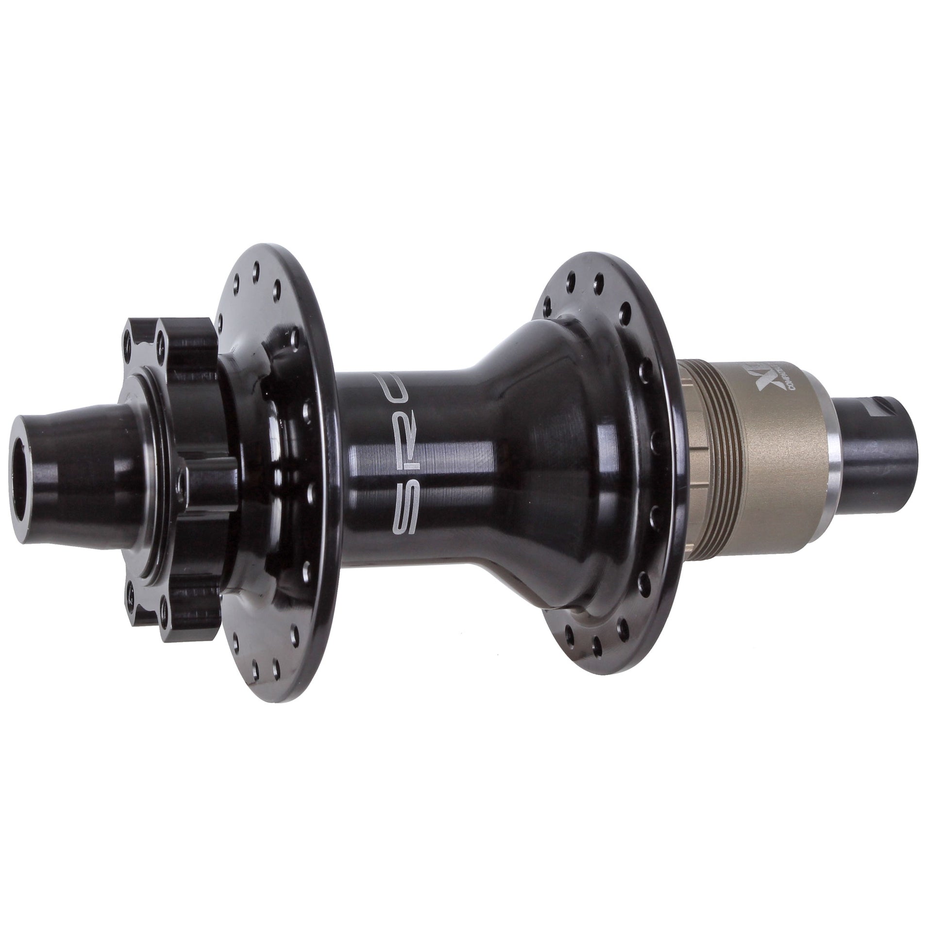 Hubs Sun Ringle SunRingle SRC Disc Rear Hub (XD) 12x135/142mm TA 32h Black Dark Slate Gray