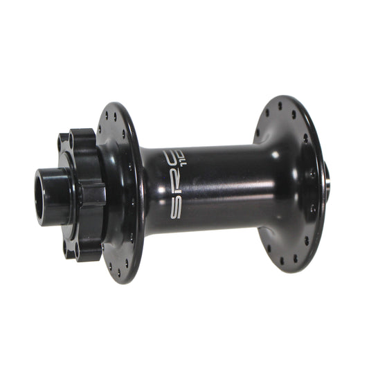 Hubs Sun Ringle SunRingle SRC Disc Hub Front 15x110mm Boost Thru-Axle 28h Black Dark Slate Gray
