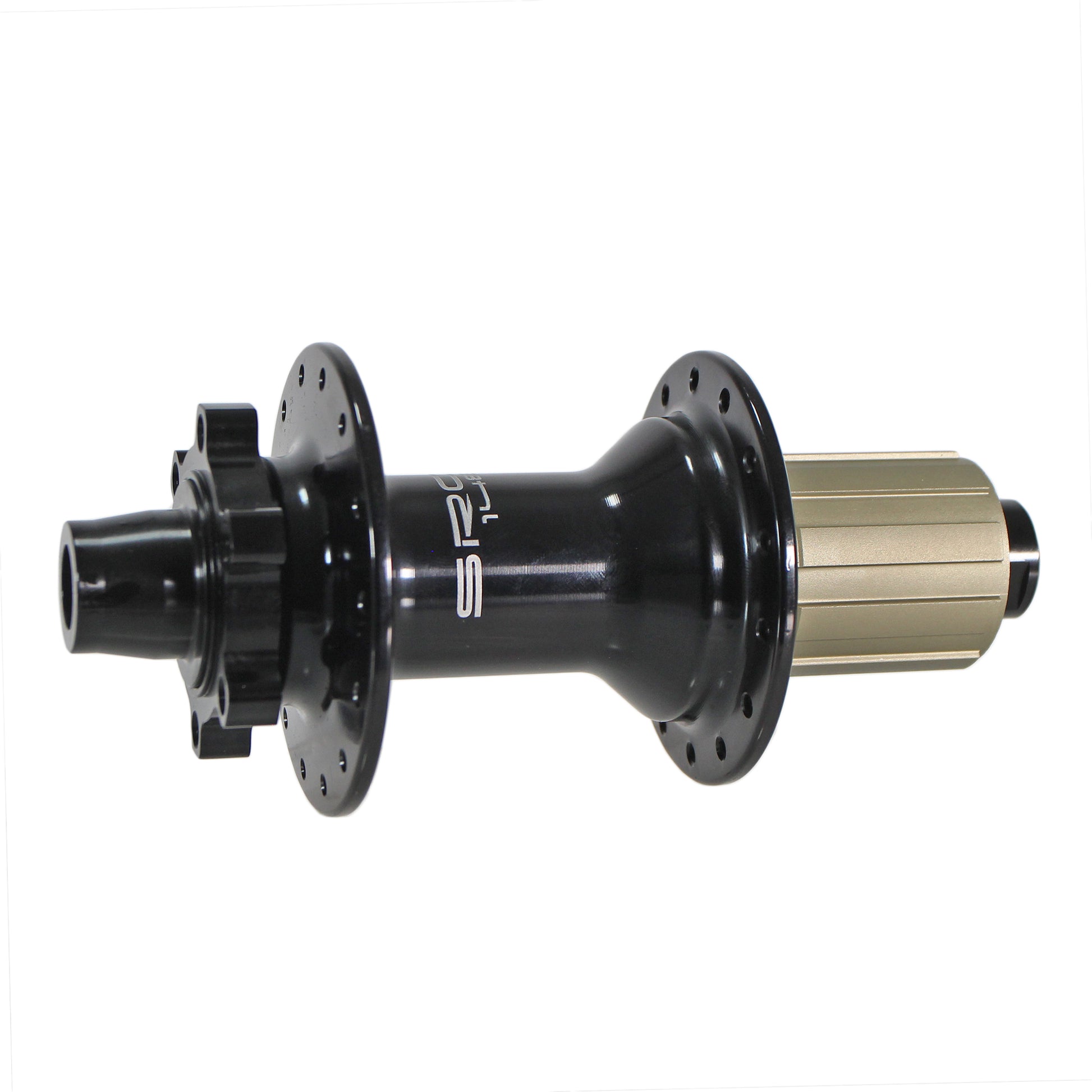 Hubs Sun Ringle SunRingle SRC Disc Rear Hub 12x148mm Boost Thru-Axle 28h Black Dark Slate Gray