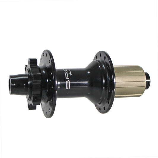 Hubs Sun Ringle SunRingle SRC Disc Rear Hub 12x148mm Boost Thru-Axle 28h Black Dark Slate Gray