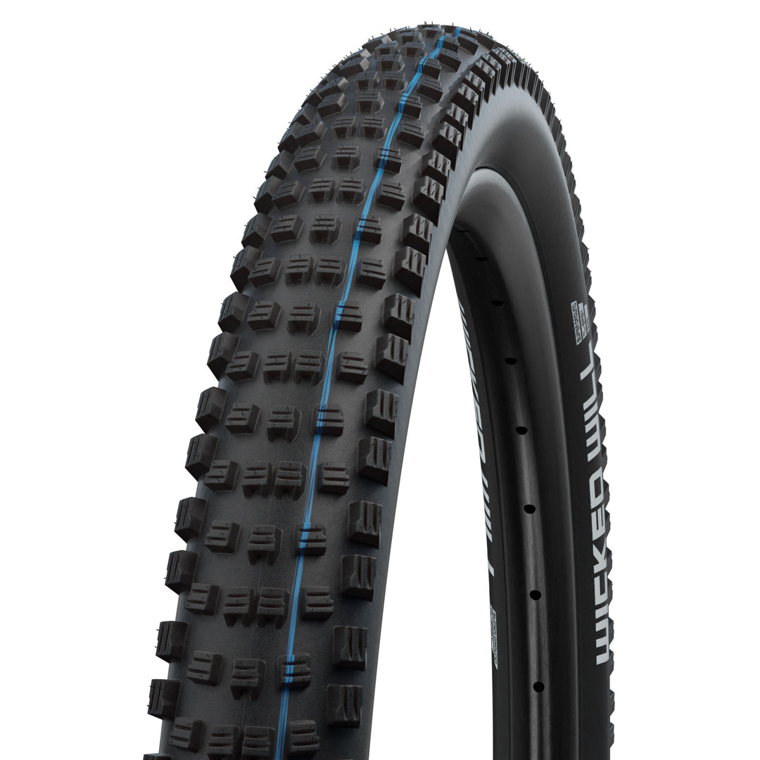 Tires Schwalbe Schwalbe Wicked Will Tire - 29 x 2.4 Tubeless Folding BLK Evolution Line Super Trail Addix SpeedGrip Dark Slate Gray