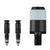 Tubeless Valves Schwalbe Schwalbe Clik Valve Cores w/ Head Adapter Presta Pair Gray