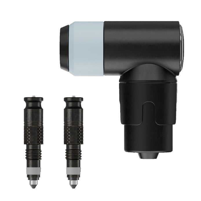 Tubeless Valves Schwalbe Schwalbe Clik Valve Cores w/ Pump Head Presta Pair Dark Slate Gray
