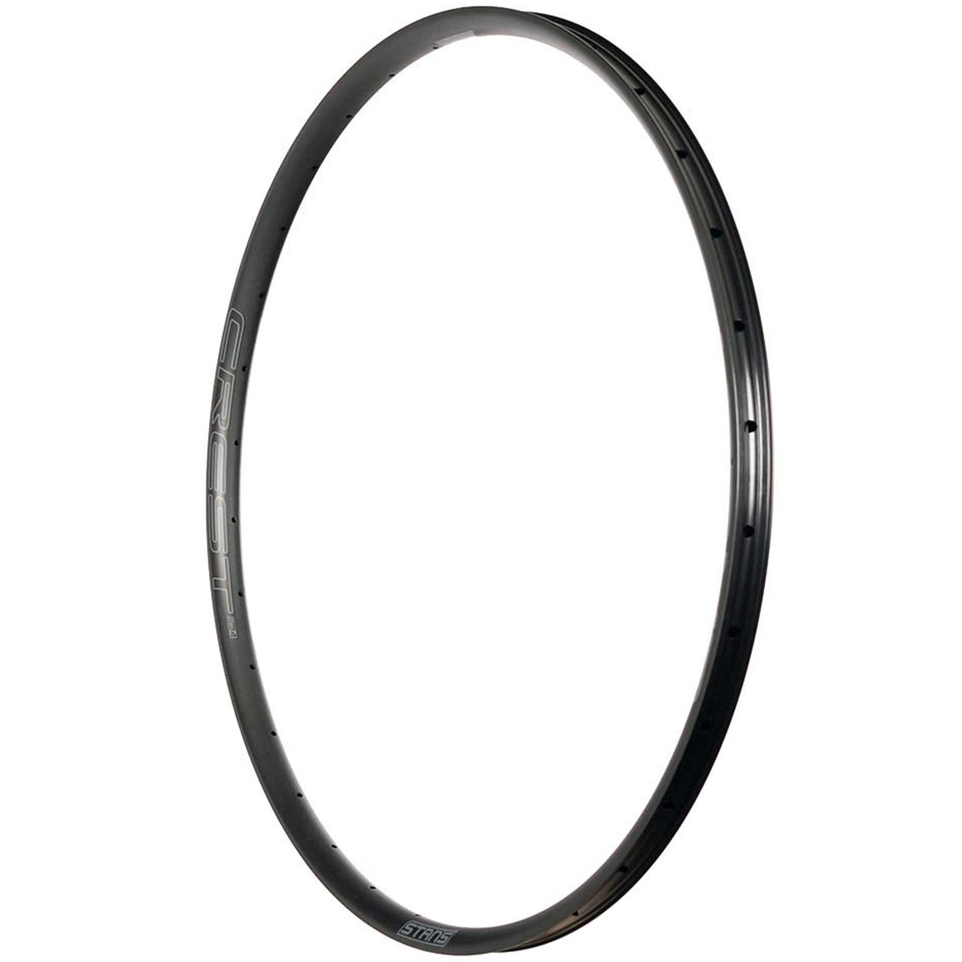 Rims Stans No Tubes Stans Crest MK4 Rim - 27.5 Disc Black 32H Dark Slate Gray