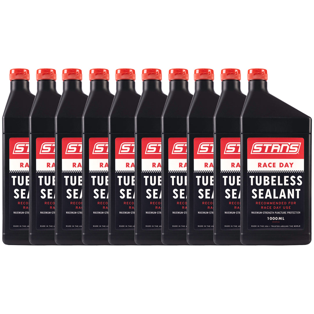 Tubeless Sealants Stans No Tubes Stans Race Day Tubeless Sealant 1000ml  (33.8oz) 10/Count Dark Salmon