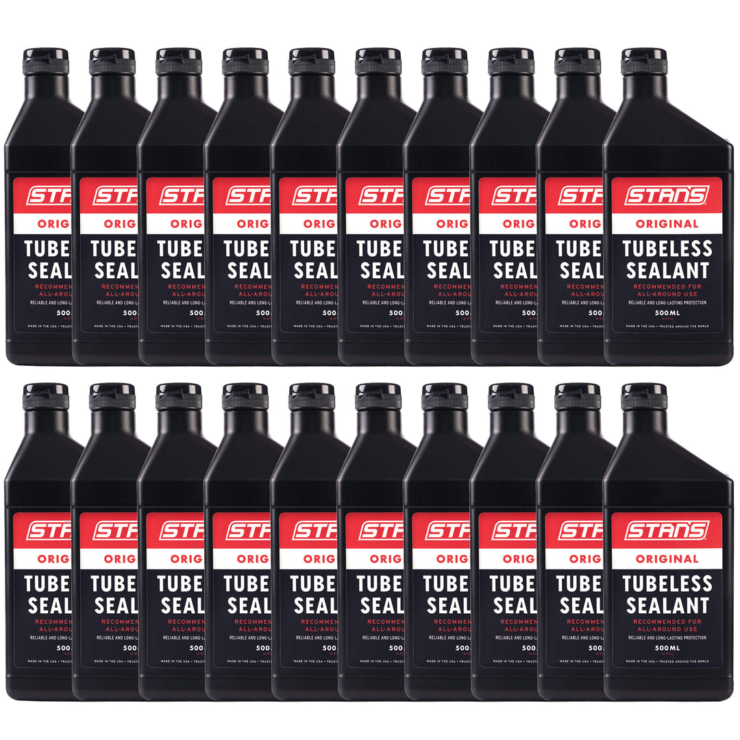Tubeless Sealants Stans No Tubes Stans Original Tubeless Sealant 500ml (16.9oz) 20/Count Black