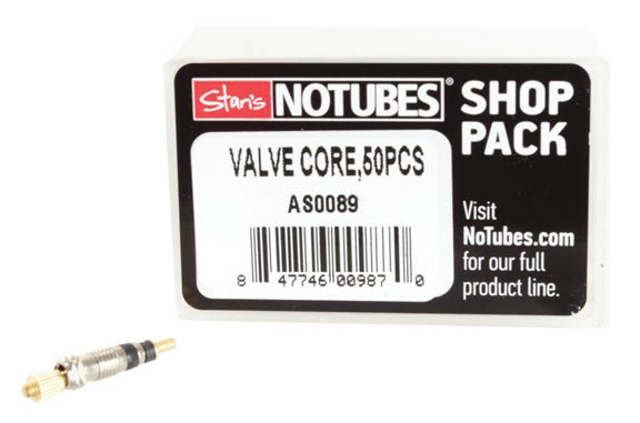 Tubeless Valves Stans No Tubes Stans Valve Core - 50-pack Beige