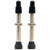 Tubeless Valves Stans No Tubes Stans Tubeless Universal Valve Stems - Brass Medium Pair Dark Slate Gray