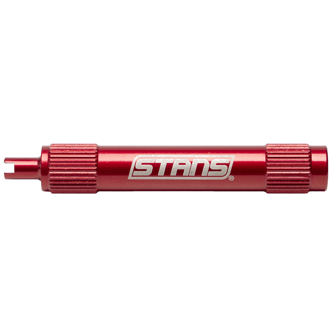 Tubeless Accessories Stans No Tubes Stans Valve Core Remover Schrader or Presta Red Brown