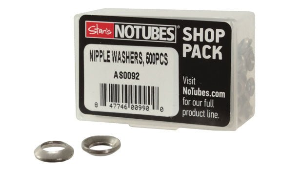 Spoke Nipples Stans No Tubes Stans Nipple Washers 7.3mm OD 500/Count Gray