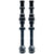 Tubeless Valves Stans No Tubes Stans Tubeless Exo-Core Valve Stems - Alloy Tall Black Pair Dark Slate Gray