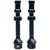 Tubeless Valves Stans No Tubes Stans Tubeless Universal+ Valve Stems - Alloy Regular Black Pair Dark Slate Gray
