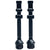 Tubeless Valves Stans No Tubes Stans Tubeless Universal+ Valve Stems - Alloy Medium Black Pair Dark Slate Gray