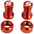 Tubeless Valves Stans No Tubes Stans Tubeless Valve Stem Cap Color Kit - Orange Pair Brown