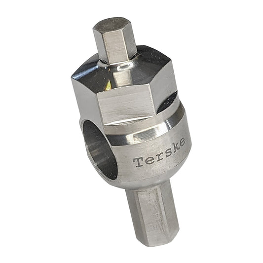 Terske 6/8/16mm Hex Thru-Axle Tool Stainless