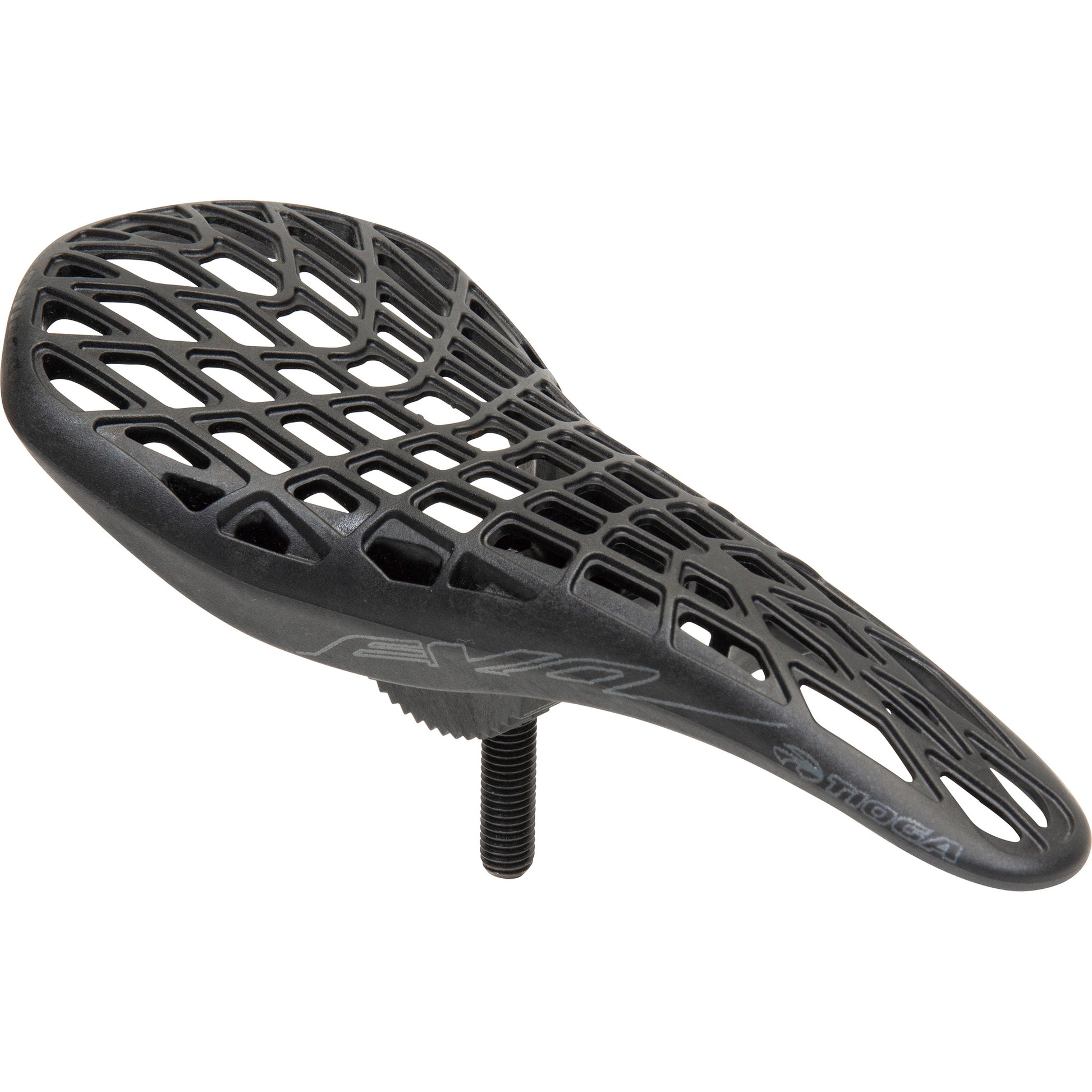 Saddles Tioga Tioga D-Spyder EVO Saddle - Pivotal Black Dark Slate Gray
