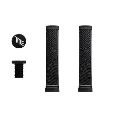 Grips Title Title Form Slip-On Grips  Black Black