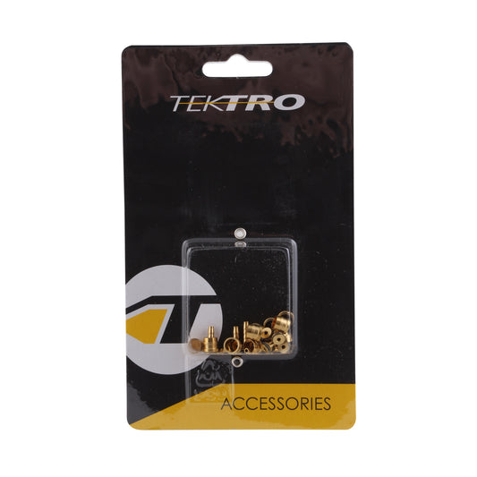 Disc Hose and Parts Tektro Tektro Olive and Barb Kit - For 5.5mm Hose 10 Pack Black