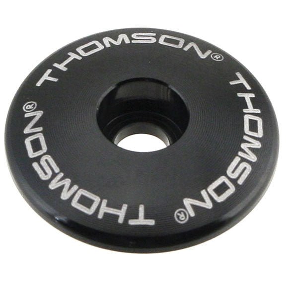Headset Accessories Thomson Thomson Aluminum Stem Cap 1-1/8" Black Dark Slate Gray