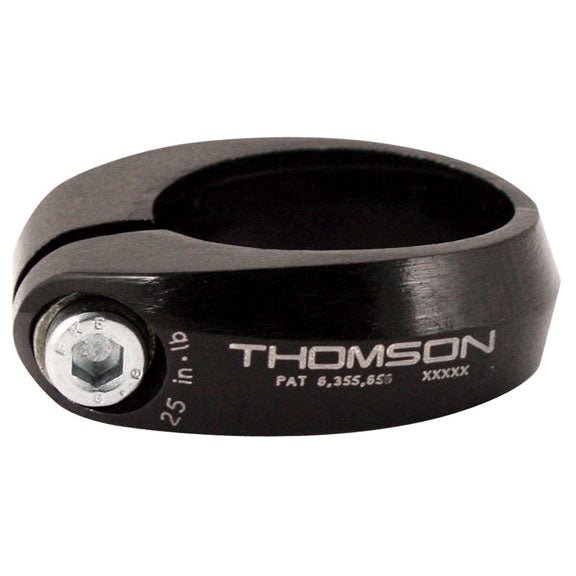 Binders - Bolt-on Thomson Thomson Bolt-On Seat Clamp 28.6mm 1-1/8" Black Black