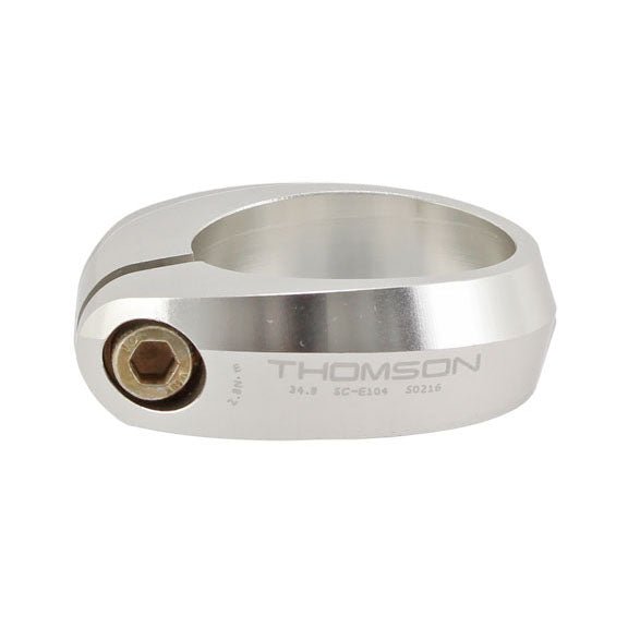 Binders - Bolt-on Thomson Thomson Bolt-On Seat Clamp 34.9mm 1-3/8" Silver Gray