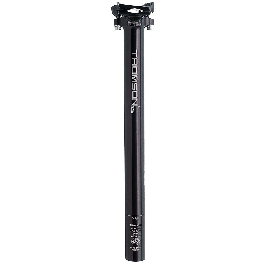 Seatpost Thomson Thomson Elite Seatpost 27.4 x 410mm Black Dark Slate Gray