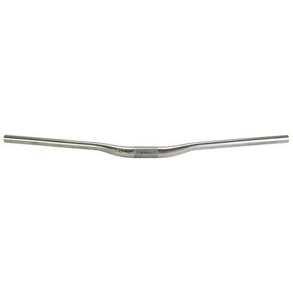 Flat/Riser Handlebar Thomson Thomson Titanium Riser Bar (31.8) 15mm/800mm Titanium Dark Gray