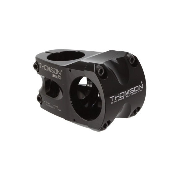 Stems Thomson Thomson X4 Mtn Stem (31.8) 0d x 40mm Black Dark Slate Gray
