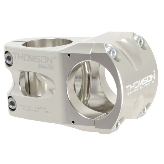 Stems Thomson Thomson X4 Mtn Stem (31.8) 0d x 40mm Silver Gray