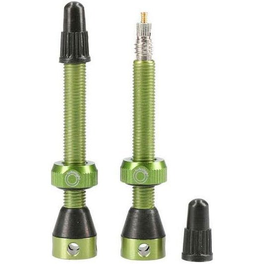 Tubeless Valves Tubolight Tubolight Air Valve 50mm Copper Pair Dim Gray
