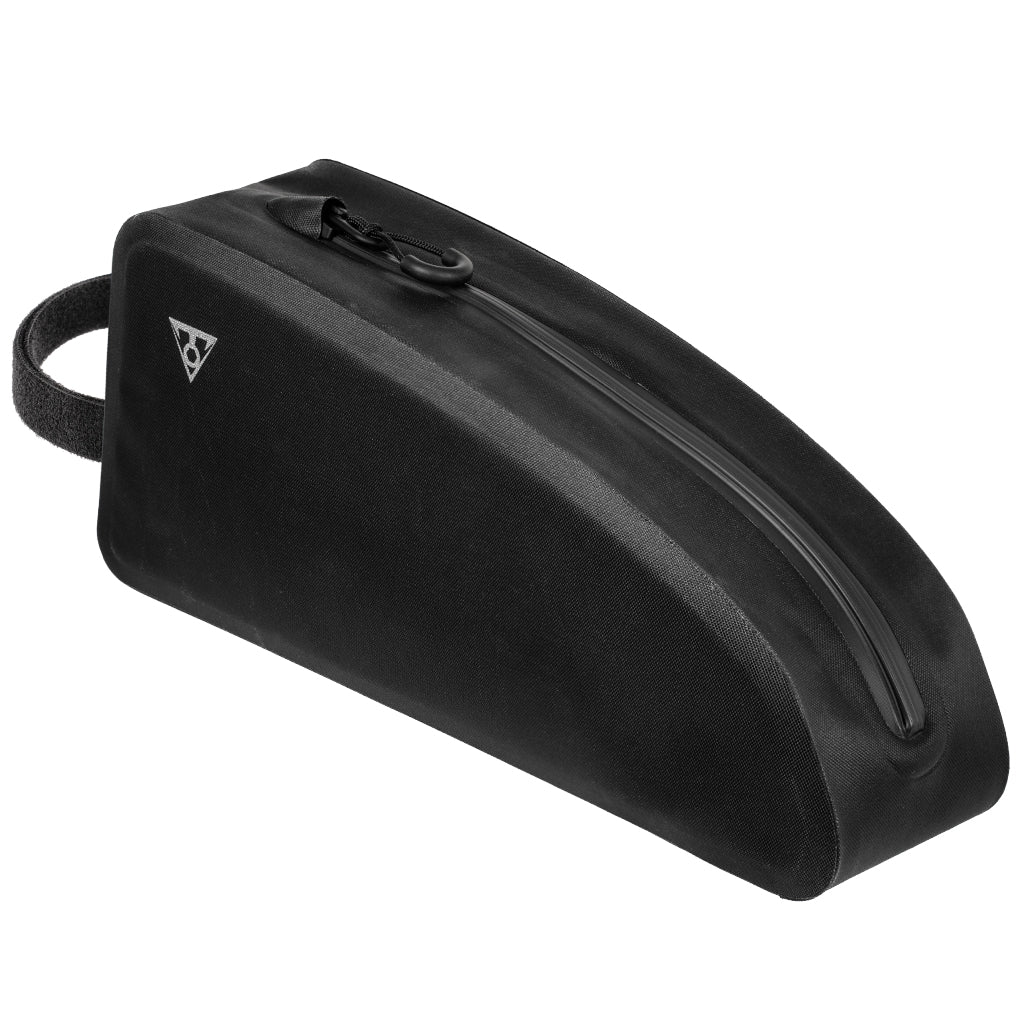 Top Tube & Down Tube Packs Topeak Topeak Toploader Drybag 1.0L Strap/Bolt-On Black Dark Slate Gray