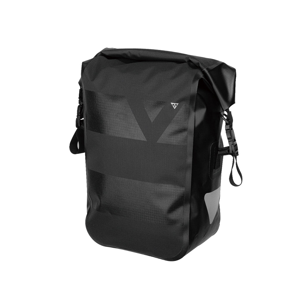 Panniers Topeak Topeak Pannier Drybag 16L Handle Loc Mount Black Dark Slate Gray