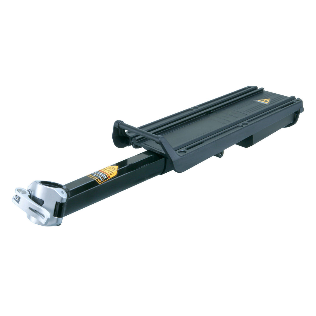 Seatpost Parts and Accessories Topeak Topeak Quick Release MTX BeamRack EX with Klick Fix: Black Dark Slate Gray