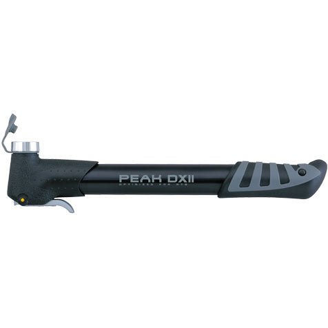 Hand Pumps Topeak Topeak Peak DX-II Pump Black Dark Slate Gray
