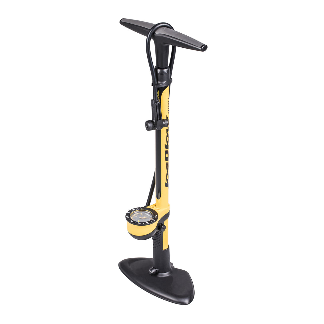 Floor Pumps Topeak Topeak JoeBlow Sport-III Floor Pump with Gauge - 6/Case Dark Slate Gray