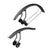 Clip-On Fender Topeak Topeak Tetrafender R1 / R2 Fender Set - Fits Up To 650/700 x 32 Road Tire BLK Dark Slate Gray