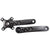 Cranksets and Arms SunRace Sunrace FCMX0 Crank Arms 175mm - Black Dark Slate Gray