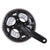 Cranksets and Arms SunRace Sunrace FCM300 7/8sp Crankset 28/38/48t 175mm Black Dark Slate Gray